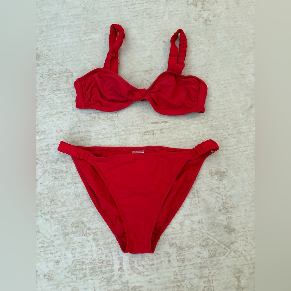 No Boundaries Vibrant Red Swimwear